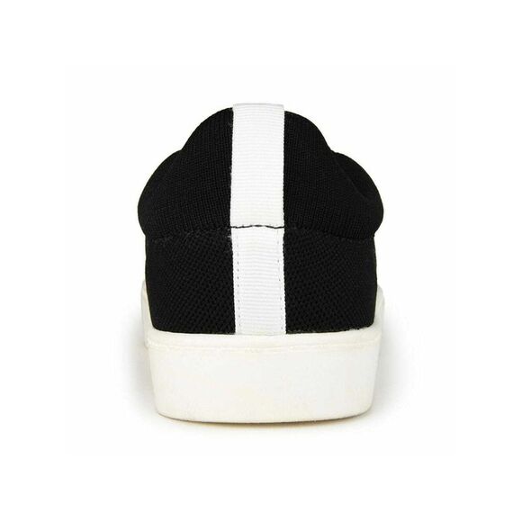 JOURNEE COLLECTION Womens Black Kimber Toe Platform Athletic Sneakers 7.5 M - Picture 3 of 4